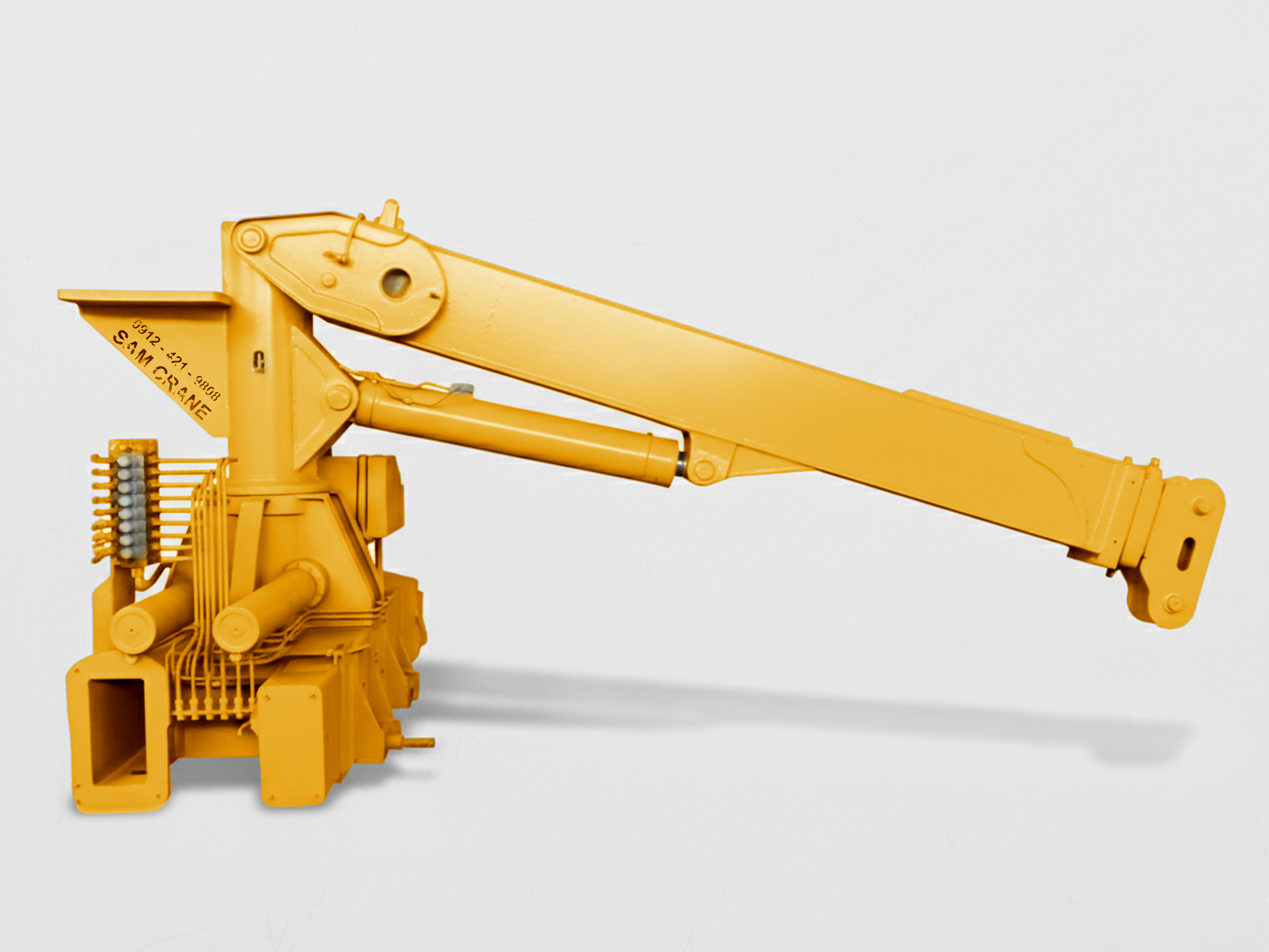 جرثقیل تلسکوپی پشت کامیونی